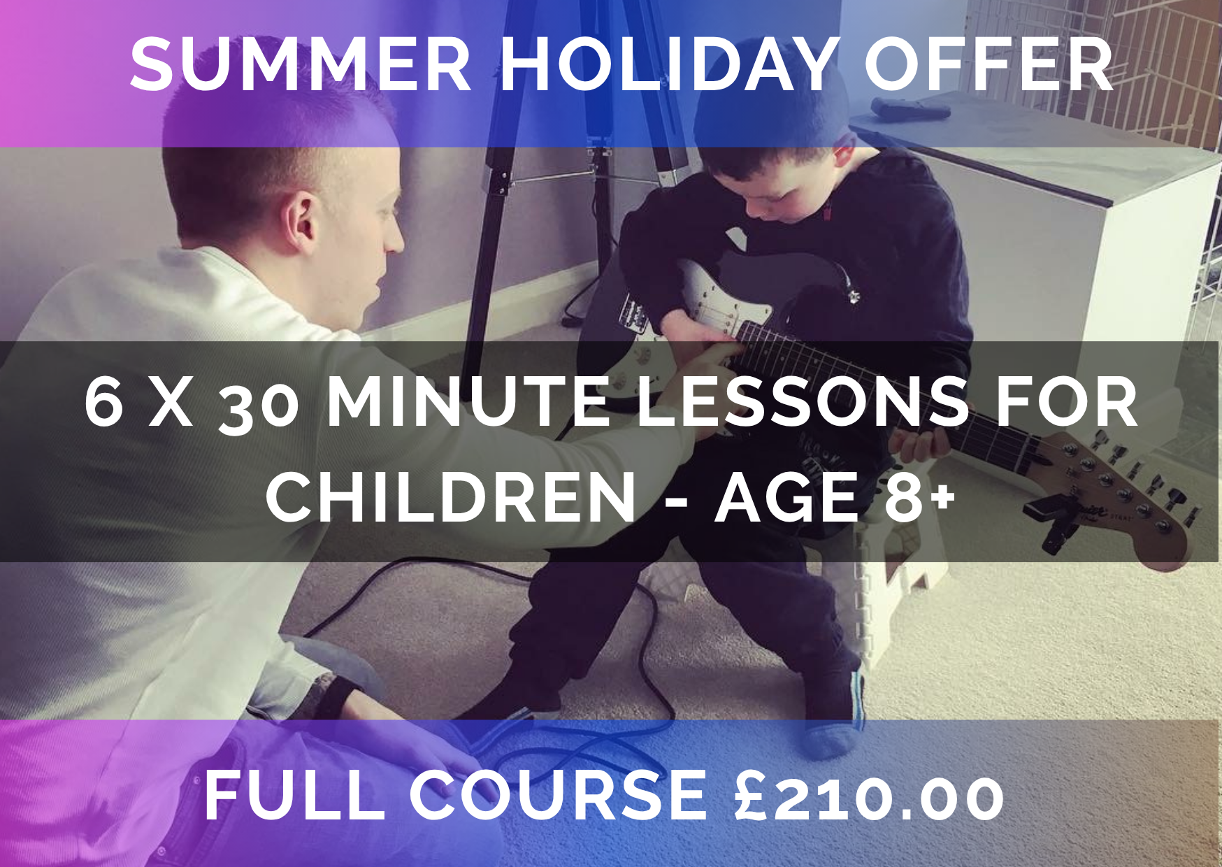 School Holidays Guitar Course